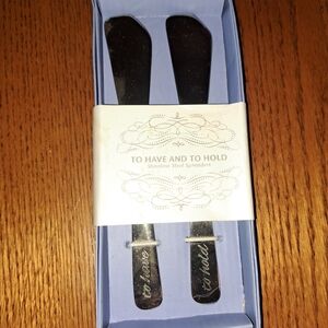 Ten Thousand Villages Stainless Steel Spreaders